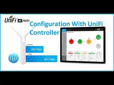 UniFi AC Mesh Configuration First time With Unifi Controller - YouTube