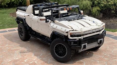 GMC Hummer EV fan's Lego build is functional and even has Crab Mode ...