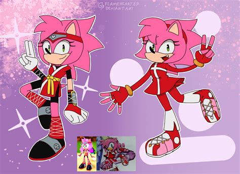 Amy Rose Outfits 12 by FlameHeart87 on DeviantArt