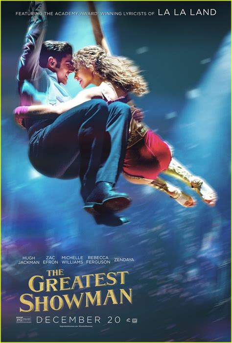 Zac Efron & Zendaya Fly Away in New 'Greatest Showman' Posters: Photo ...