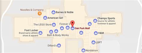 Oak Park Mall Map - Photos Cantik