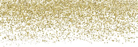 Gold Glitter Border Background - Gold Glitter Border Textured Confetti Background Vector Golden ...