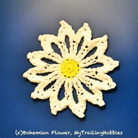 Daisy. An Easy Crochet Coaster