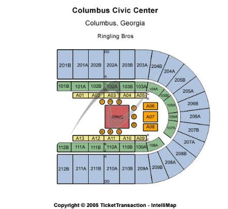 Columbus Civic Center Tickets and Columbus Civic Center Seating Chart ...