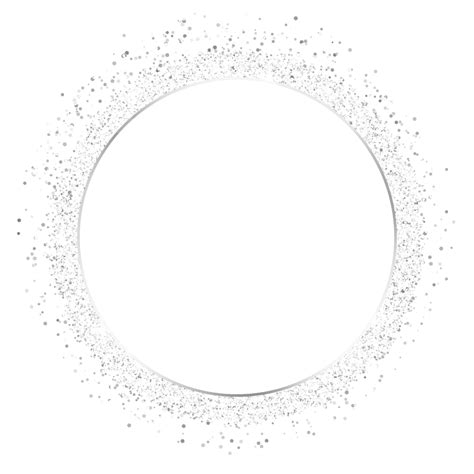 Silver Glitter Frame PNG Picture, Silver Glitter Frame Png, Luxury Png, Glitter Png, Award Png ...