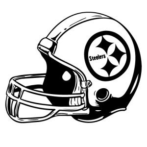 Pittsburgh Steelers Helmet Decal