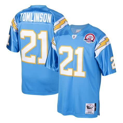 Men's San Diego Chargers LaDainian Tomlinson Mitchell & Ness Powder ...