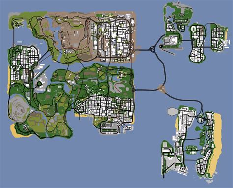 Gta 3 Vice City Map