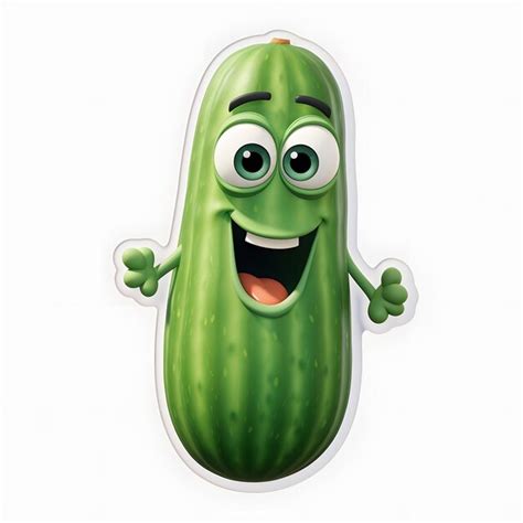 Premium Photo | Funny pickle