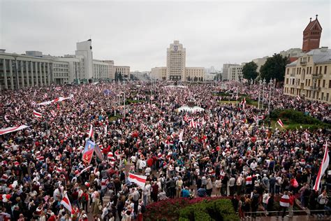 Be water: Belarus demonstrators borrow tactics from Hong Kong protests as they rally for democracy