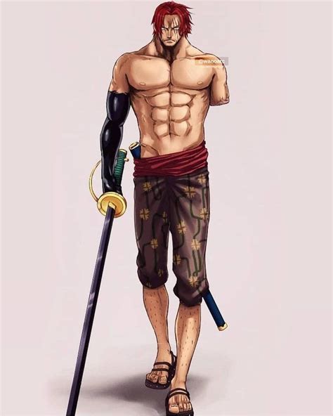 Shanks | One piece manga, One piece world, One piece drawing