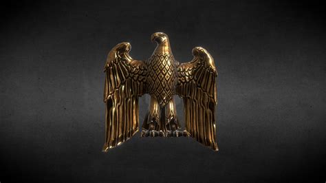 Nemoriko´s : Statue of the German Eagle - Buy Royalty Free 3D model by ...