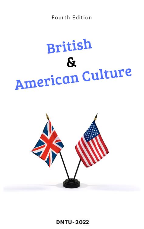 British - American Culture - British & American Culture D N T U - 2 0 1 ...