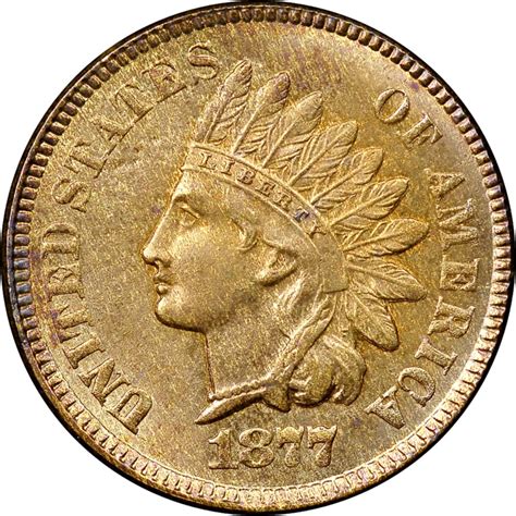 1877 1C MS Indian Cents | NGC