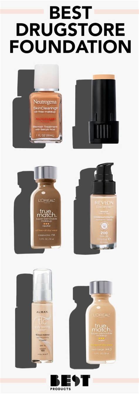 10 Best Drugstore Foundations of 2018 - Cheap Foundations Under $15