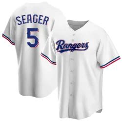 Corey Seager Jersey, Rangers Corey Seager Jerseys, Authentic, Replica, Home, Away