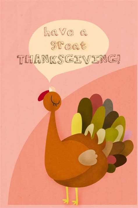 Print a Free Thanksgiving Greeting Card to Send to Family and Friends ...