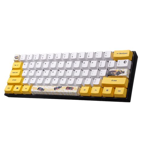 OEM Profile PBT Sublimation Motorcycle Keycap for 60% Anne pro 2 Royal Kludge RK61 Geek GK61 ...