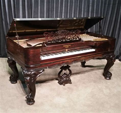 Steinway & Sons Victorian Square Grand Piano – Antique Piano Shop