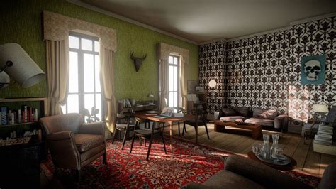 221B Baker Street - Sherlock - Archilogic - 3D model by Aurélien Martel (@aurelien_martel ...