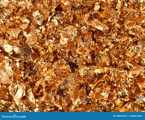 Gold flakes stock photo. Image of wallpaper, material - 24803596