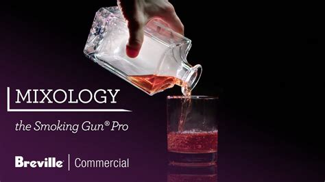 The Smoking Gun® Pro | Master the technique: Smoking Cocktails | Breville Commercial - YouTube