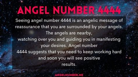 Angel Number 4444 Meaning And Its Significance in Life