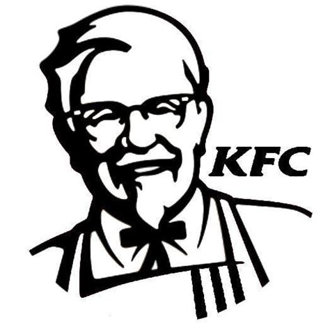 Black and KFC Logo - LogoDix