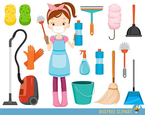 Cleaning Materials Clipart | ubicaciondepersonas.cdmx.gob.mx