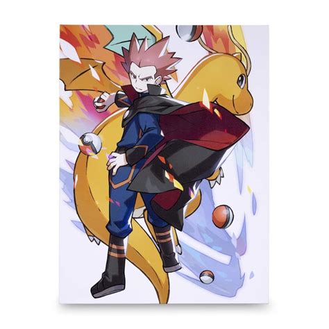 Pokémon Trainers: Lance Canvas Wall Art | Pokémon Center Official Site