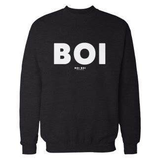 Boi Sweater Black - Boi Boi Shop