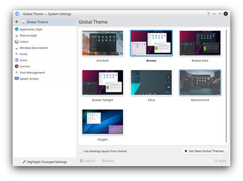 아치(Arch) 리눅스 KDE 데스크탑 환경 설정하기 - namespace footprint