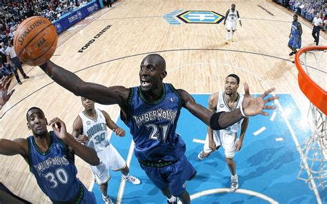 Kevin Garnett Timberwolves Dunk