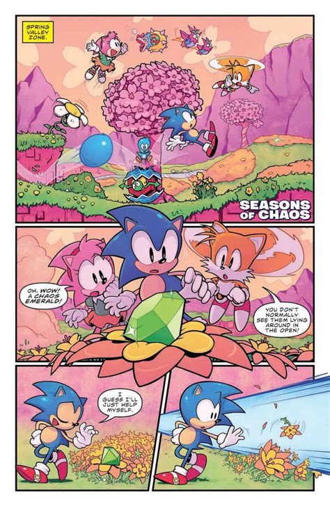 SNEAK PEEK: IDW Publishing's Sonic The Hedgehog 30th Anniversary ...