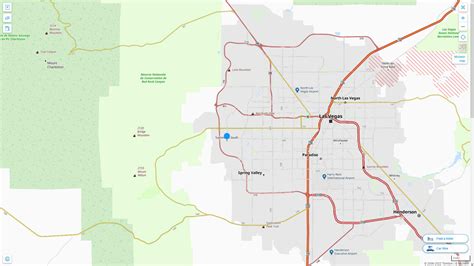 Summerlin South, Nevada Map