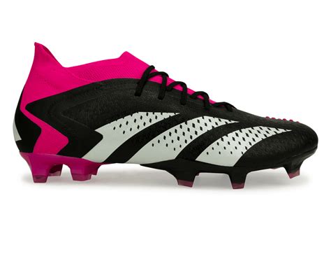 adidas Men's Predator Accuracy.1 FG Black/Pink – Azteca Soccer