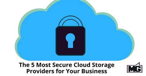 The 5 Most Secure Cloud Storage Providers for Your Business - Mike Gingerich