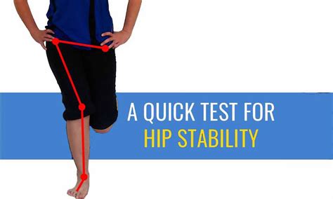 A quick test for hip control | Sports Injury Physio