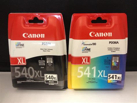 2 Original XL Printer Cartridges for Canon Pixma MX515 MX 515 (Black/Colour) Ink Cartridges ...