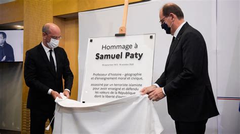 French PM pays tribute to slain teacher Samuel Paty on anniversary of his death