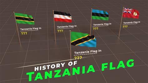 History of Tanzania Flag | Evolution of Tanzania Flag | Flags of the world | - YouTube