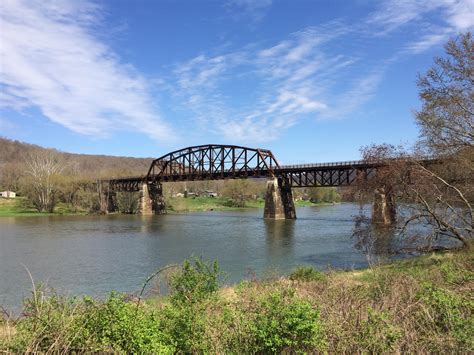 Belmar Bridge Over the Allegheny River from the Allegheny River Rail Trail : r/Pennsylvania