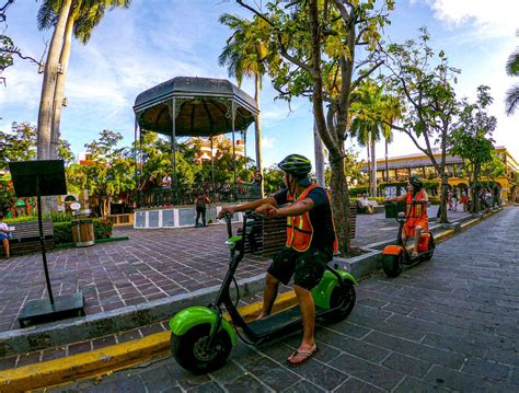 Mazatlan: Historic District By Electric Shopper Scooter