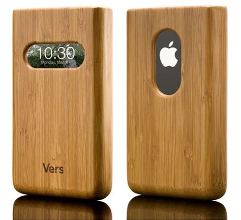 Get wood for your iPhone, another wooden case