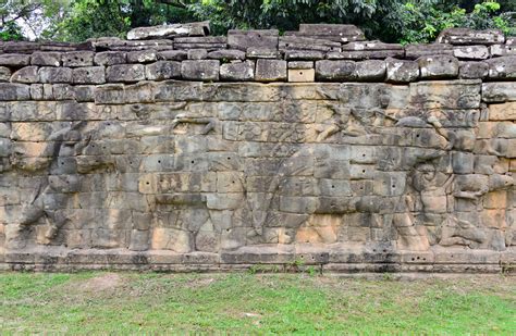 Terrace of the Elephants, Angkor Thom, Cambodia