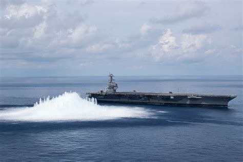 USS Gerald R. Ford completes full ship shock trials | ::: Expand Your ...