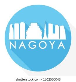 Nagoya Aichi Japan Flat Icon Skyline Stock Vector (Royalty Free) 1662580048 | Shutterstock