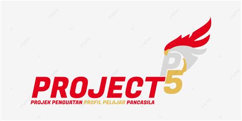 Project P5 Logo Official Rafforzando Il Profilo Degli Studenti Pancasila Con Rosso Giallo E ...