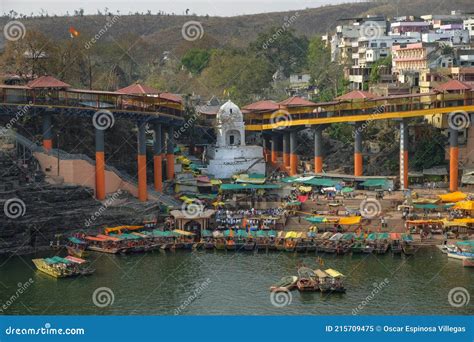 Omkareshwar in Madhya Pradesh, India Editorial Image - Image of ...