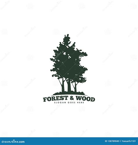 Forest Logo Vector. Forest Logo Template. Outdoor Logo Stock ...